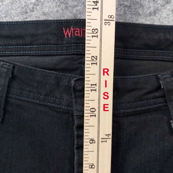 Wrangler Women’s Black Jeans Size 16P High Rise Bootcut Stretch Classic Fit - Picture 12 of 12